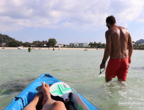 Kayaking to Monkey Beach and Nui Bay